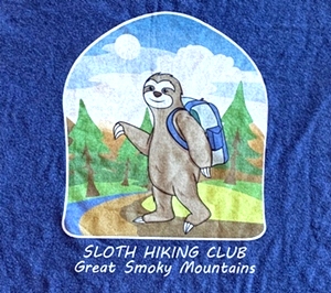 Sloth Hiking Club Great Smoky Mountains National Park T-Shirt