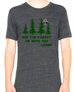May the Forest Be With You Great Smoky Mountains National Park T-Shirt