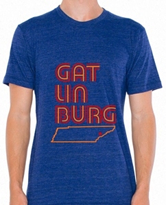 Retro GAT-LIN-BURG T-Shirt