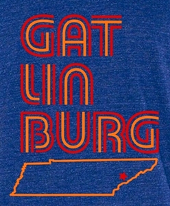 Retro GAT-LIN-BURG T-Shirt