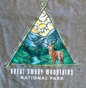 Deer Triangle Great Smoky Mountains National Park T-Shirt